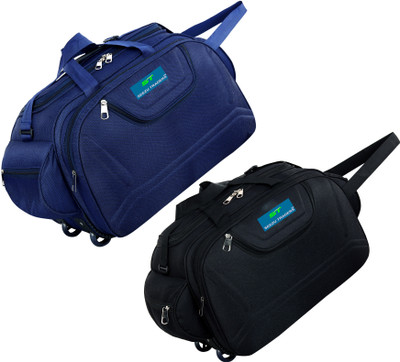 Seezu (Expandable) 65 L Strolley Duffel Bag - Combo Set Of 2 Luggage Duffel Bag Duffel With Wheels (Strolley)