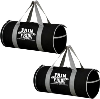 K.S ENTERPRISES (Expandable) Combo Of 2 Pcs Gym Duffel Bag And Gym Bag With Large Capacity Spots Bag Gym Duffel Bag