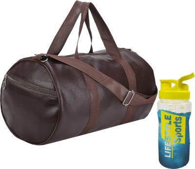 COOL INDIANS (Expandable) Gym Bag Combo With Protein Gallon Bottle Sports Gym Bag Shaker Home Gym Kit Gym Duffel Bag