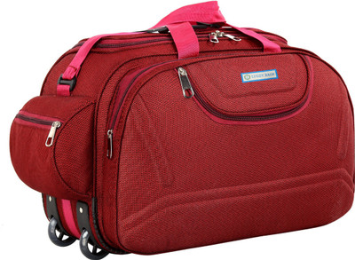 LUGZY (Expandable) M-RED_20 Duffel With Wheels (Strolley)