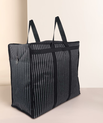 BTS (Expandable) Big Shopping Strong Handles jhola Bag Multipurpose Storage Organizer Duffel Without Wheels