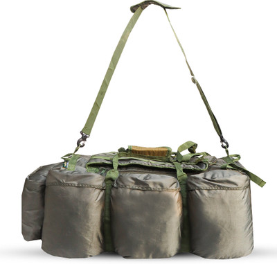 AZAD (Expandable) 150 L ARMY DUFFLE BAG WITH EXTRA PACE 3 BIG SIDE POCKET PROTECTED BASE Duffel Without Wheels