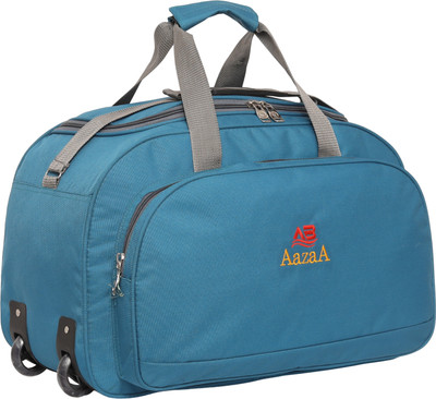 AAZAA (Expandable) Premium quality Travel bag with wheels Duffel With Wheels (Strolley)