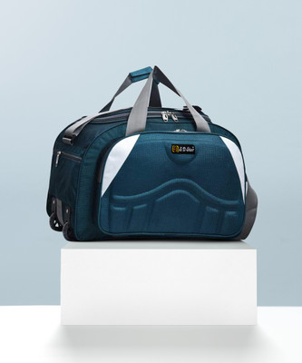SD Star (Expandable) Fabric Travel Duffel Bags for Men and Women Duffel With Wheels (Strolley)
