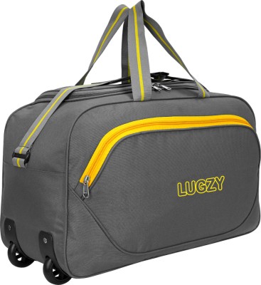 LUGZY (Expandable) WRG2-GREY_10 Duffel With Wheels (Strolley)