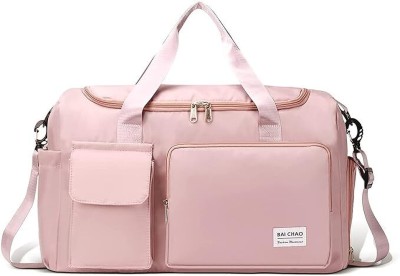 Eurolark Nylon 44 cms Imported Travel Duffle Bag Sports Gym Shoulder Bag for Women Duffel Without Wheels
