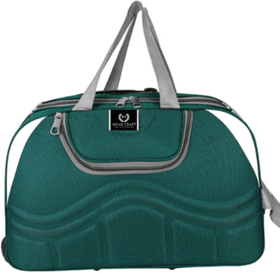 Waan Craft (Expandable) LE2COLOR-DFGREEN Duffel With Wheels (Strolley)