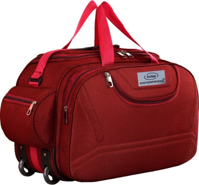 Inte Enterprises (Expandable) The duffel bag for limitless adventures Duffel With Wheels (Strolley)