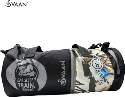 Svaan (Expandable) Duffle Bag Gym Training Bag with Graphic Print Gym Duffel Bag