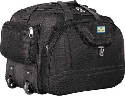 Jholawala (Expandable) 60 L Strolley Duffel Bag -Waterproof Polyester Regular Capacity Duffel With Wheels (Strolley)