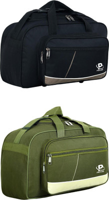 pryde (Expandable) @D1-BLACK AF & D1-GREEN AF_@ Duffel With Wheels (Strolley)