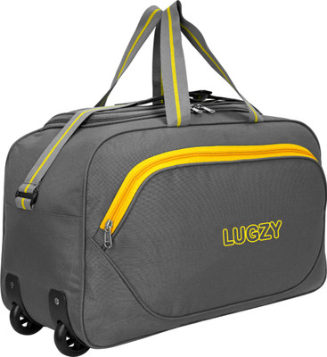 LUGZY (Expandable) WRG2-GREY_14 Duffel With Wheels (Strolley)