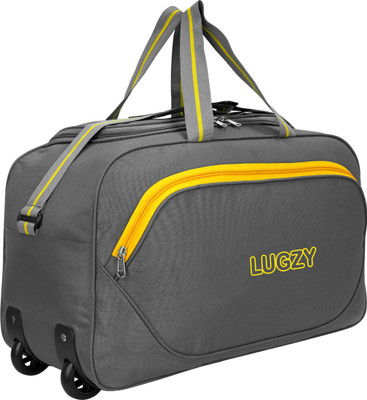 LUGZY (Expandable) WRG2-GREY_19 Duffel With Wheels (Strolley)