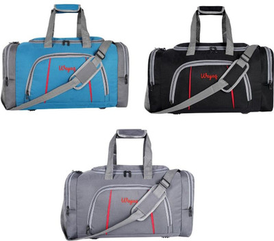 Wayaq Waterproof Hand Duffel Bag for Men Women Lightweight Sports Shoulder Travel Bag Duffel Without Wheels