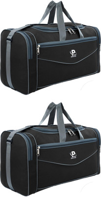 pryde (Expandable) @AIR-W-BLACK & AIR-W-BLACK_@ Duffel With Wheels (Strolley)