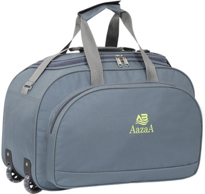 AAZAA (Expandable) Premium quality Travel bag with wheels Duffel With Wheels (Strolley)