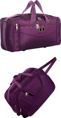 pryde (Expandable) @AIR-PURPLE & AM-1L_@ Duffel With Wheels (Strolley)