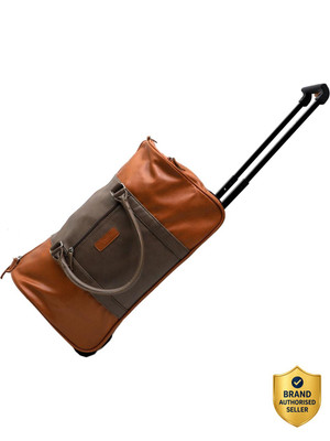 VIP (Expandable) SMALL CABIN SIZE DUFFEL TROLLEY BAG 52CM Duffel With Wheels (Strolley)