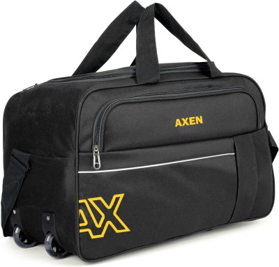 Axen (Expandable) Duffel Bag Stylish Travel Duffel Luggage Bag For Men & Women Duffel With Wheels (Strolley)