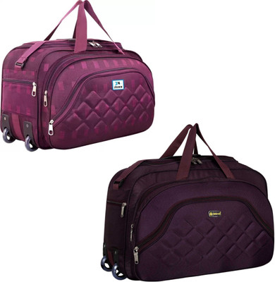 TRENDLINK (Expandable) box-prpl / SB-WB-13-14 Duffel With Wheels (Strolley)