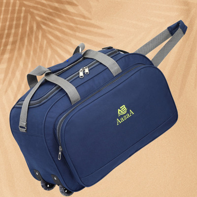 AAZAA (Expandable) Nice quality Travel bag with wheels Duffel With Wheels (Strolley)