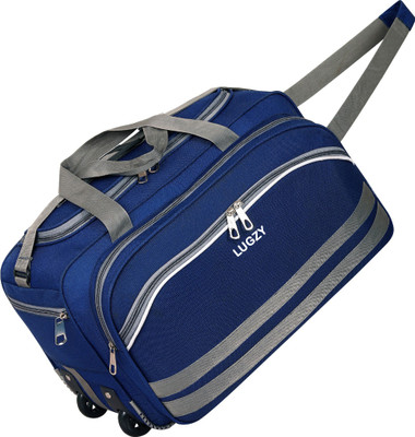 LUGZY (Expandable) TOR2-BLUE_15 Duffel With Wheels (Strolley)