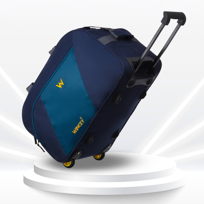 Wincey Travel Duffel- Trolley Bag/Duffel With 3 Wheels For Cabin Suitcase Duffel With Wheels (Strolley)