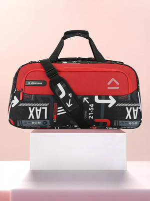Uppercase JFK for Men & Women PVC Pocket Inside Duffel Without Wheels