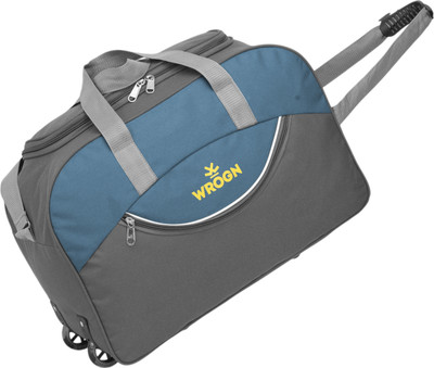 WROGN (Expandable) Premium 55L Unisex Laguauge Bag For Tour & Travel Duffel With Wheels (Strolley)