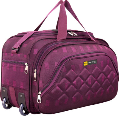 ASTROCRAFT (Expandable) Travel Luggage Bag Weekender Duffel Bag Duffel With Wheels (Strolley)