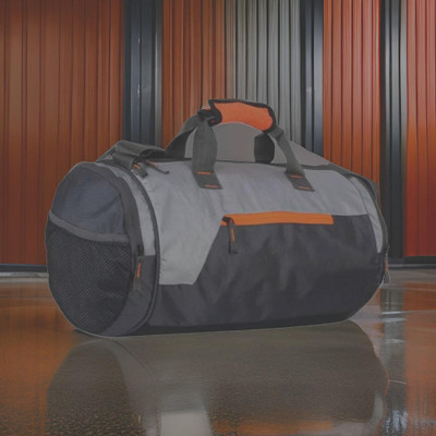 house of common (Expandable) Sports Gym Bag for Men and Women, Travel Duffel Bag with Shoulder Strap Duffel Without Wheels