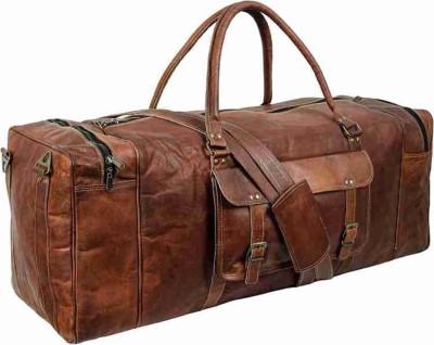 VINTAGE COIRO Genuine Leather duffel Overnight Weekend Leather Bag Sports Gym Duffel bag Duffel Without Wheels