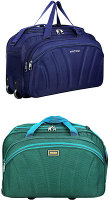MICXO Spacious Large Capacity Durable Lightweight for Men & Women Duffel With Wheels (Strolley)