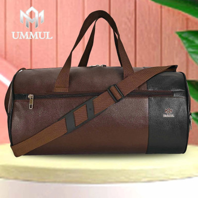 Ummul Coffee Brown Gym Bag Duffel Without Wheels