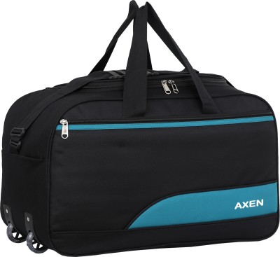 Axen (Expandable) High-quality polyester lightweight travel luggage duffle bags Duffel With Wheels (Strolley)
