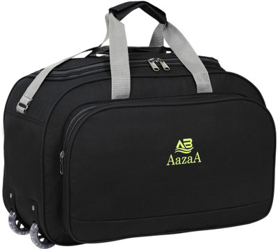 AAZAA (Expandable) Premium quality Travel bag with wheels Duffel With Wheels (Strolley)