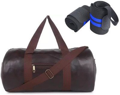 Raizex (Expandable) Combo Of Gym Duffel Bag With Wrist Support Band, Shoulder Gym Bag, Travel Bag Gym Duffel Bag
