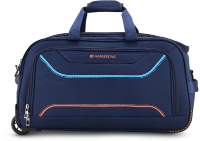 HARISSONS Regal Duffle Trolley Bag for Travel with Detachable Shoulder Strap & Two Wheels Duffel With Wheels (Strolley)