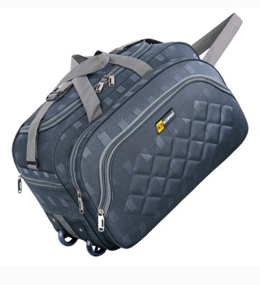 K.S ENTERPRISES (Expandable) Fabric Travel Duffel Bags for Men and Women Duffel With Wheels (Strolley)