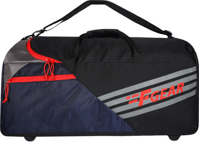 F Gear 23 inch/60 cm Explory V2 Blk Navy Red Duffel Without Wheels