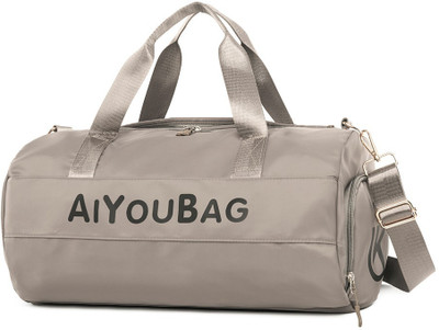 Flywind (Expandable) Beach Yoga Dance Bag Small Sports Gym Bag for Women with Wet Pocket Duffel Without Wheels