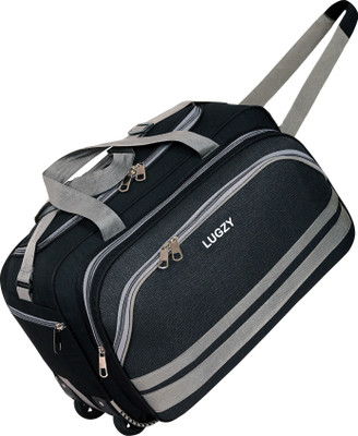 LUGZY (Expandable) Stylish Duffel bag for men & women Duffel With Wheels (Strolley)