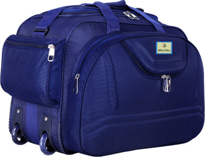 Jholawala (Expandable) 60 L Strolley Duffel Bag -Waterproof Polyester Regular Capacity Duffel With Wheels (Strolley)