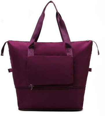 Royal Lush (Expandable) Foldable Travel Duffle Bag for Women 40x30x45 cm Expandable Lightweight Luggage Duffel Without Wheels