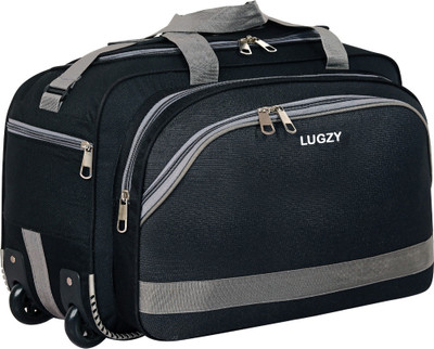 LUGZY (Expandable) TOR-BLACK_10 Duffel With Wheels (Strolley)