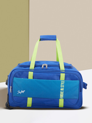 SKYBAGS CULT DFT 52 (E) BLUE Duffel With Wheels (Strolley)