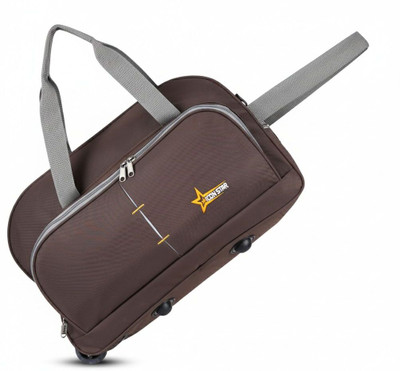 ICONSTAR (Expandable) Strolley Duffel Bag - Stylish Travel Duffel Luggage Wheel Bag Duffel With Wheels (Strolley)