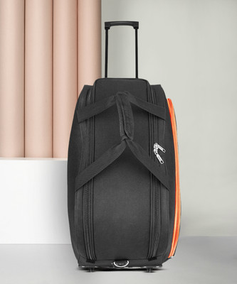 SAFARI 56 L Strolley Duffel Bag – PEP 55 RDFL TROLLEY BAG – Black – Large Capacity For Rs. 729 @ 81 %