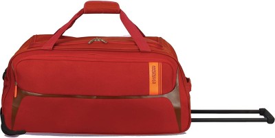 AMERICAN TOURISTER TRIDE Wheel DFT-55Cm RED Duffel With Wheels (Strolley)