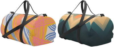 THE SACK CO Stylish Printed Duffle Bag Combos Gym Duffel Bag